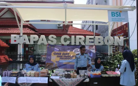 Istimewa, Giat One Day One Product Sukses Terlaksana di Bapas Kelas I Cirebon