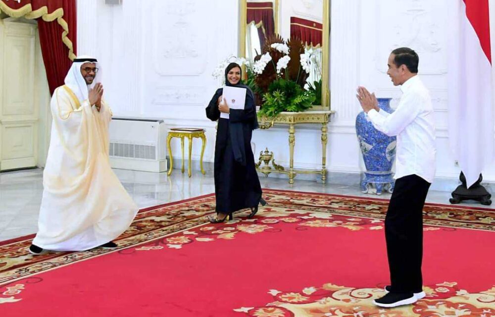 Presiden Terima Kunjungan Dubes Persatuan Emirat Arab