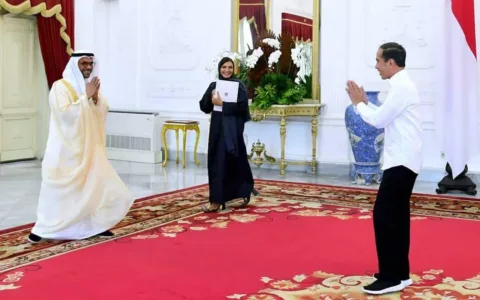 Presiden Terima Kunjungan Dubes Persatuan Emirat Arab