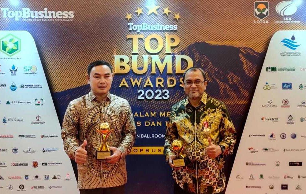 Top Bumd Awards 2023, Perumdam Tkr Kembali Jadi Bumd Air Minum Terbaik Se-Indonesia