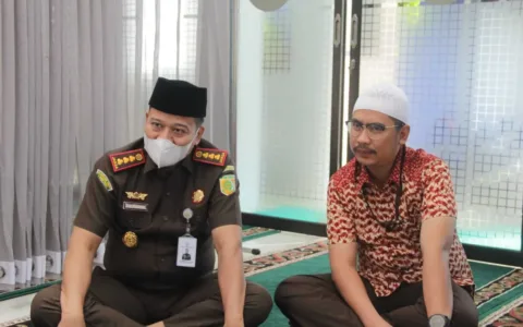 Keseruan Tadarus Keliling SD Sabilillah di Kejari Kota Malang
