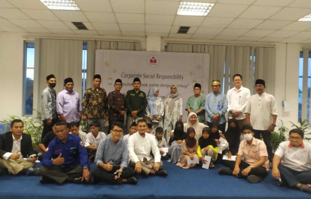 Anjai, Pt Mayora Group Tbk Jayanti Peduli Ratusan Anak Yatim Piatu