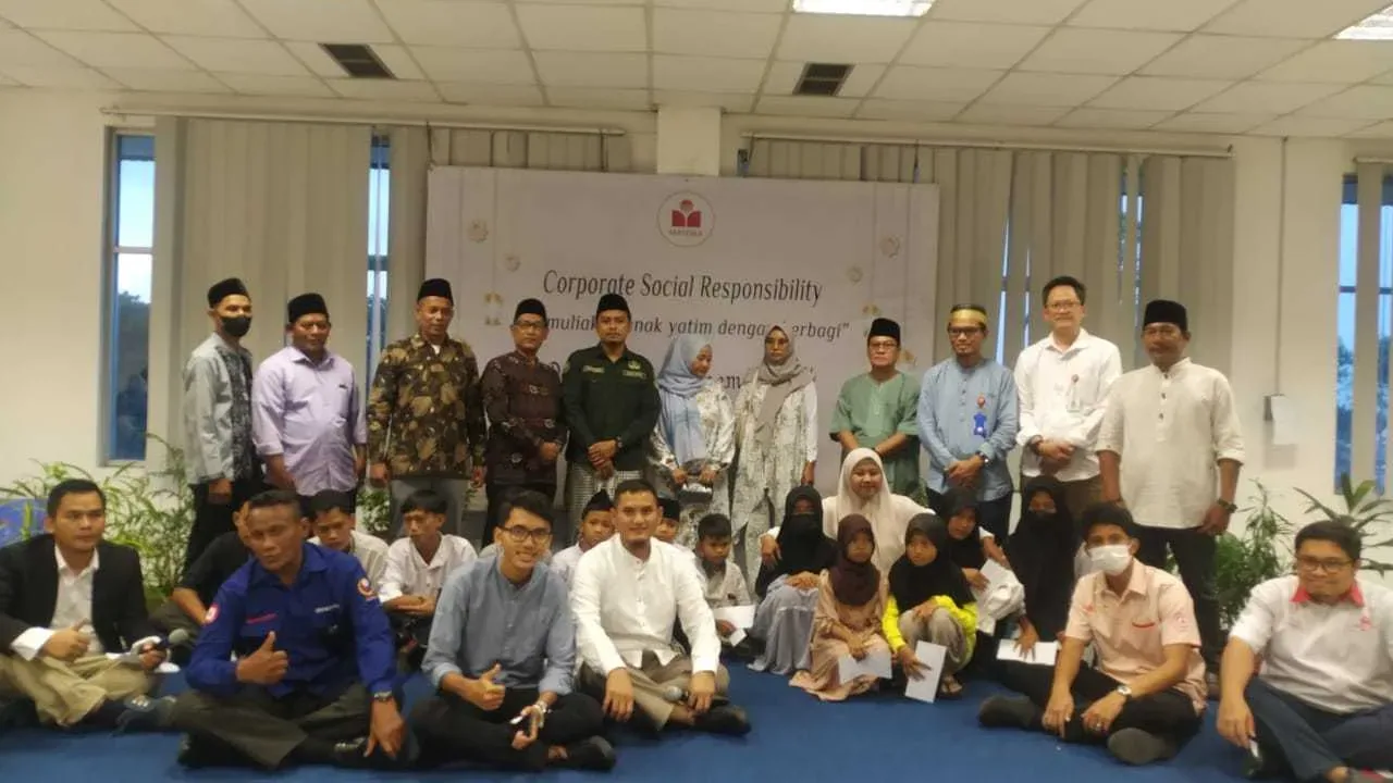 Anjai, PT Mayora Group Tbk Jayanti Peduli Ratusan Anak Yatim Piatu