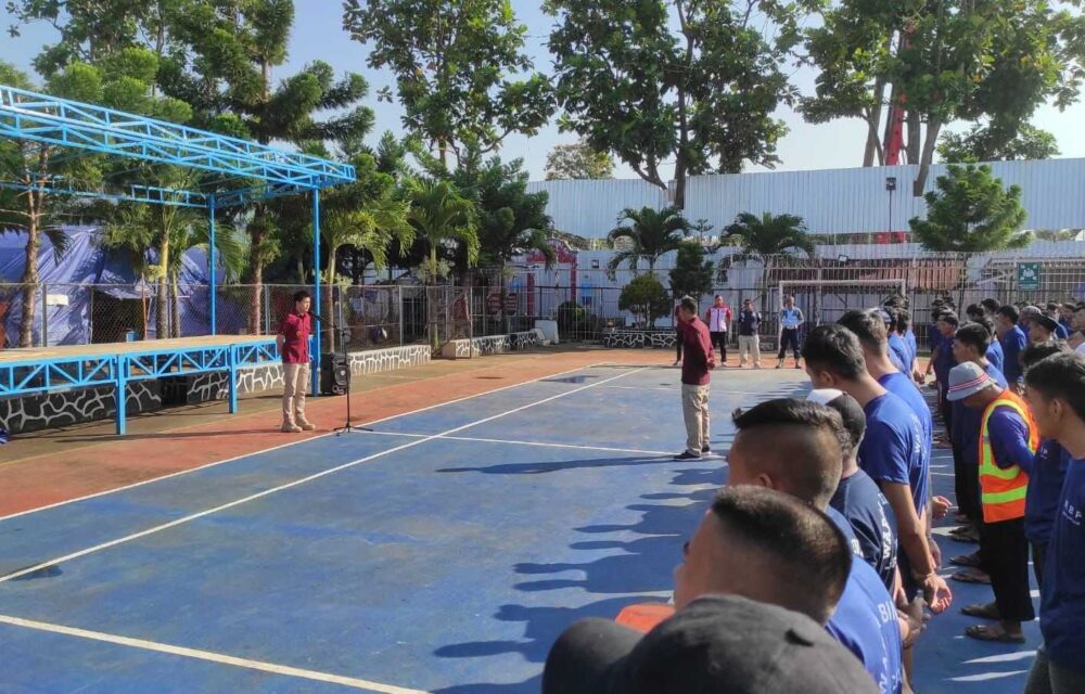 302 Warga Binaan Lapas Cianjur Ikuti Apel Gabungan, Begini Pentingnya