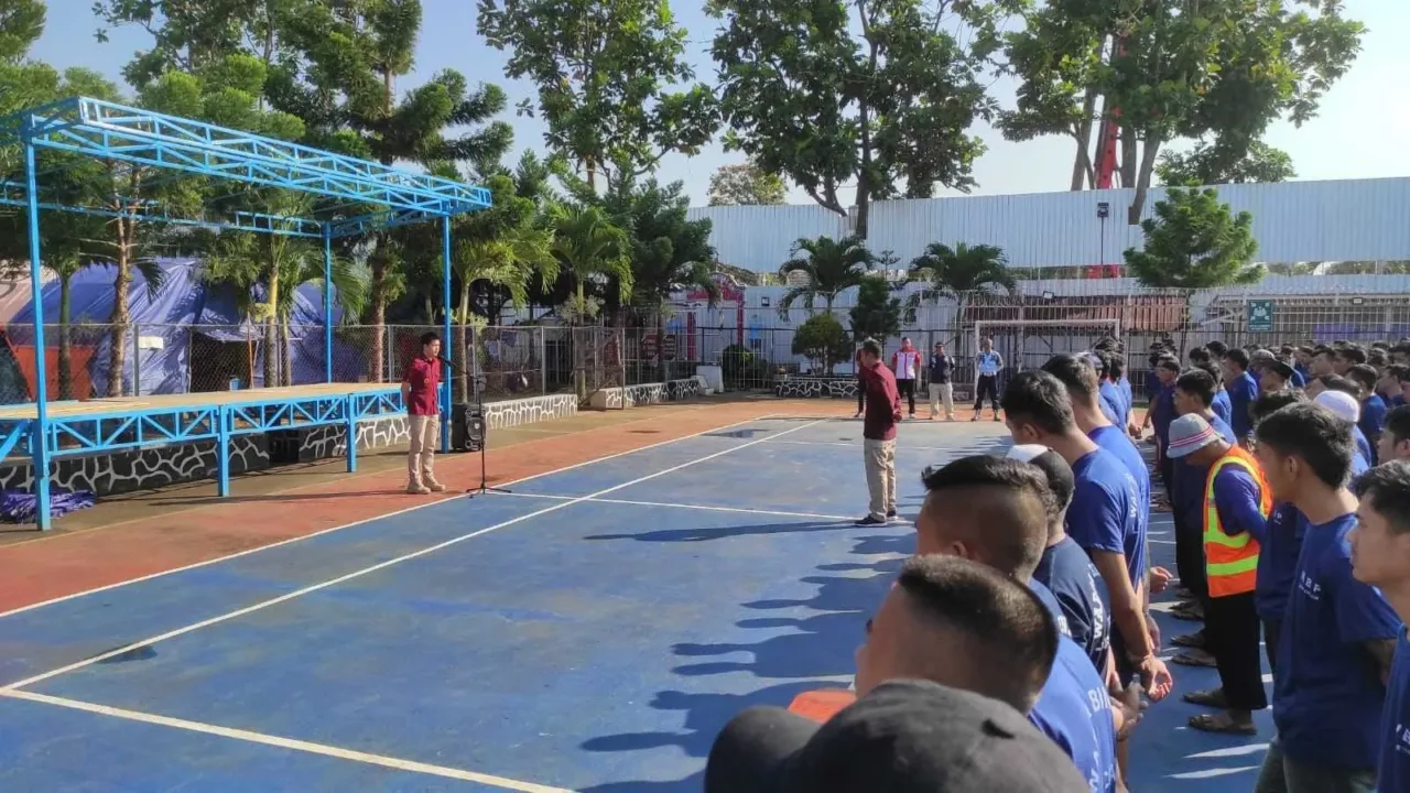 302 Warga Binaan Lapas Cianjur Ikuti Apel Gabungan, Begini Pentingnya