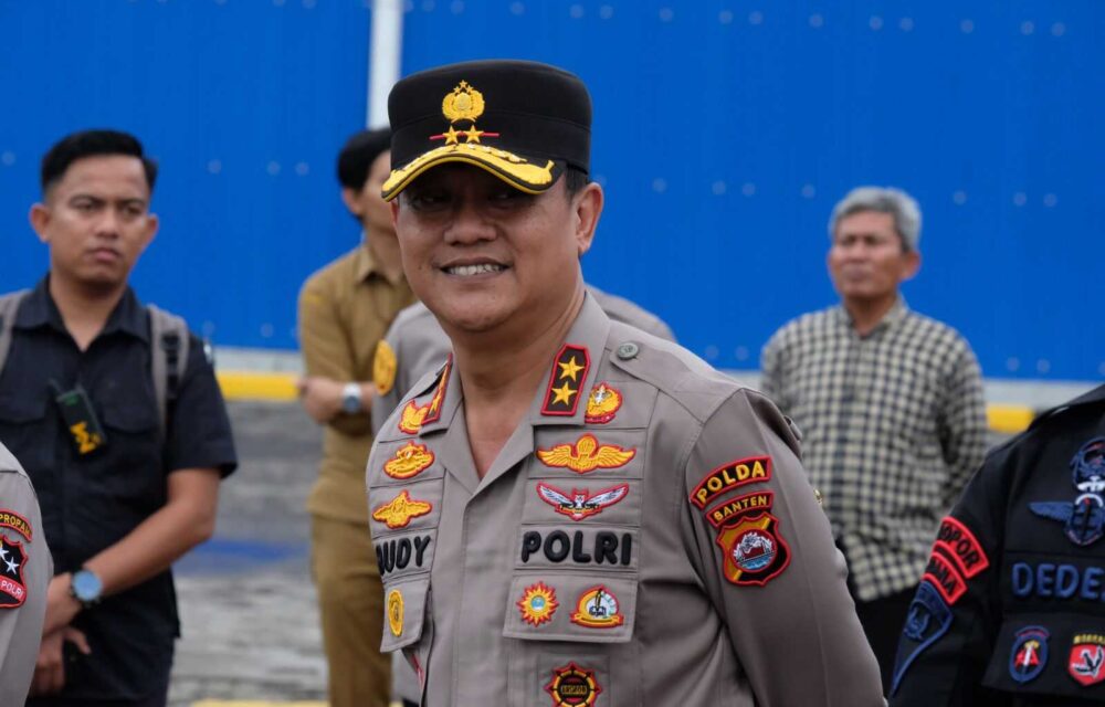 Kapolda Banten Dampingi Kapolri Pantau Pelabuhan Ciwandan Dan Merak