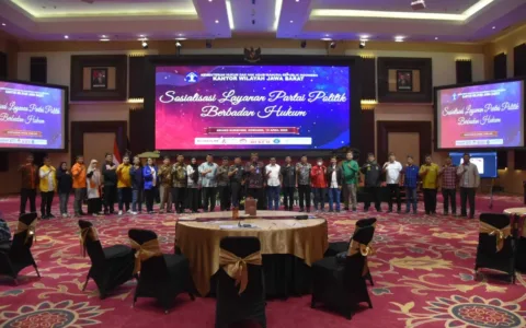 Kemenkumham Jabar Digitalisasi Pengkinian Data Parpol Berbadan Hukum, Begini Pentingnya