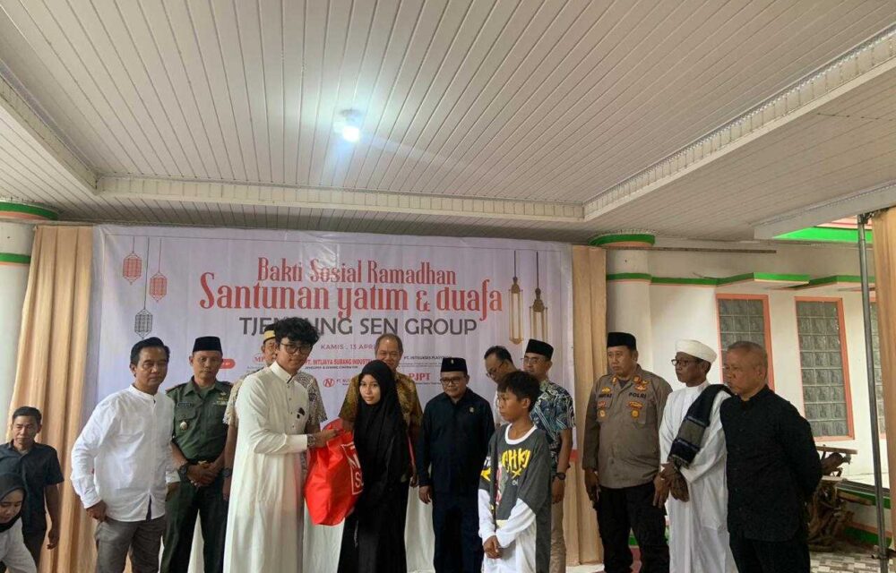 Tjen Jung Sen Group Gelar Baksos Ramadan, 250 Sembako Disalurkan Warga Pakuhaji