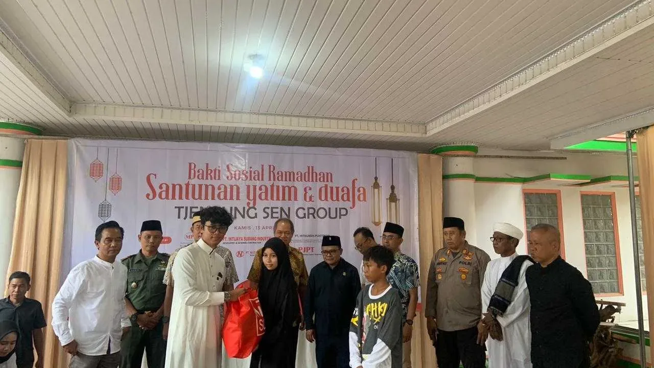 Tjen Jung Sen Group Gelar Baksos Ramadan, 250 Sembako Disalurkan Warga Pakuhaji