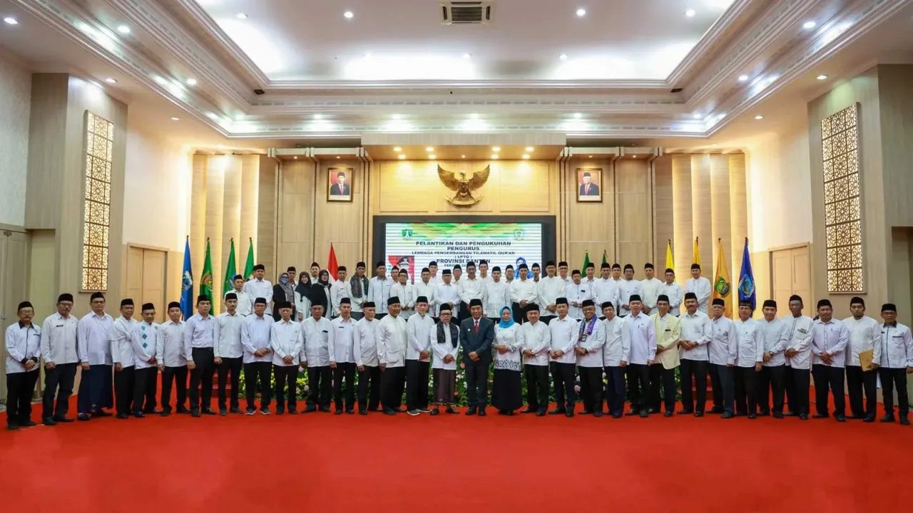 PJ Gubernur Banten Lantik LPTQ Periode 2023-2028