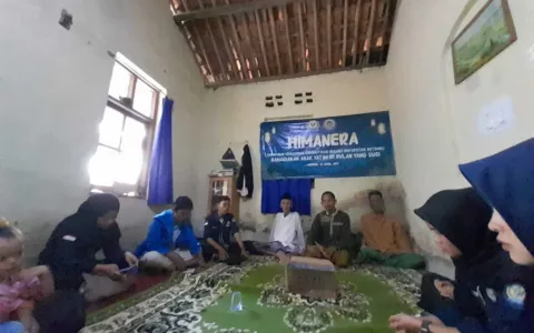 Bersama HIMANERA Berbagi Kebahagian Kepada Anak Yatim Dan Dhuafa