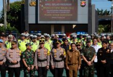Siaga Mudik, Polda Banten Gelar Apel Pasukan Operasi Ketupat Maung 2023