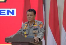 Polda Banten Urai Kemacetan Truk Menuju Pelabuhan Ciwandan, Simak Selengkapnya