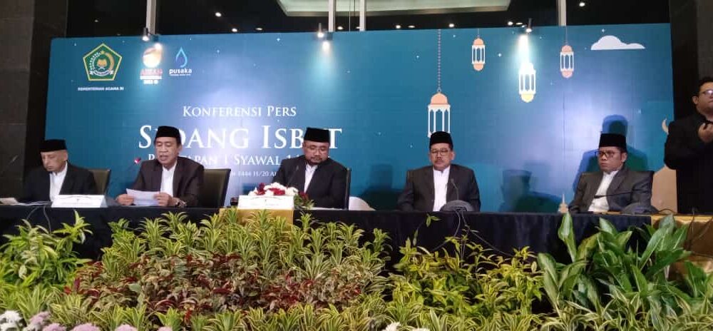 Sah, Kemenag Tentukan Idul Fitri Sabtu 22 April 2023