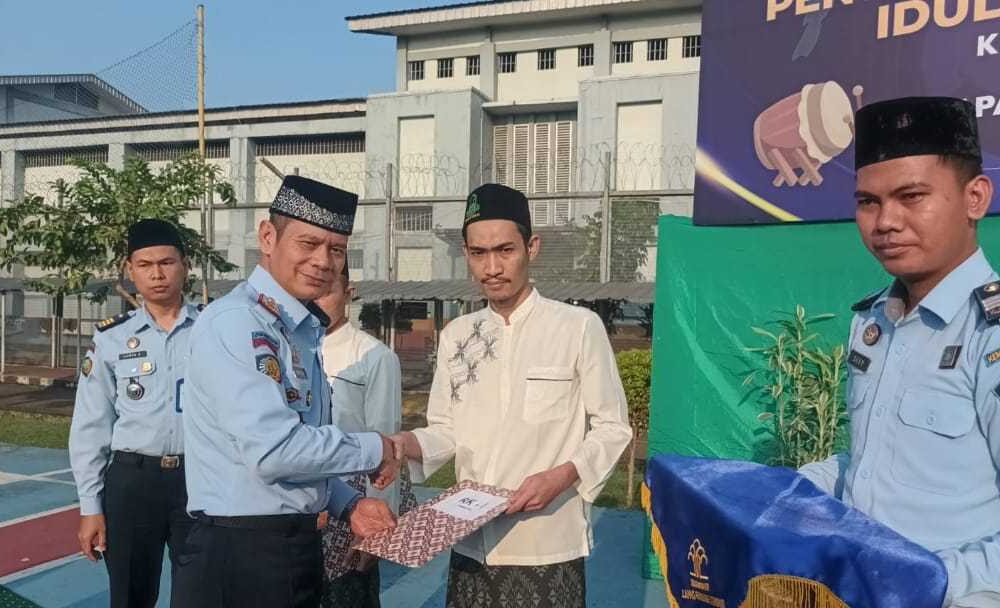 619 Lapas Gunung Sindul Terima Remisi Idul Fitri