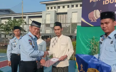 619 Lapas Gunung Sindul Terima Remisi Idul Fitri