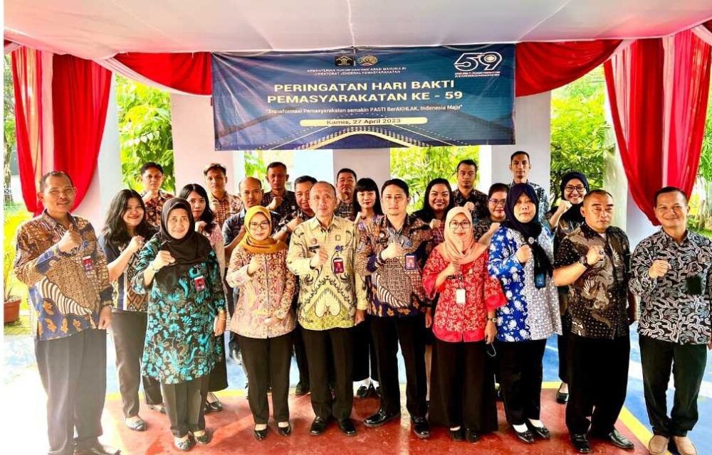 Pesan Kabapas Subang Di Apel Hari Bhakti Permasyarakatan Ke 59