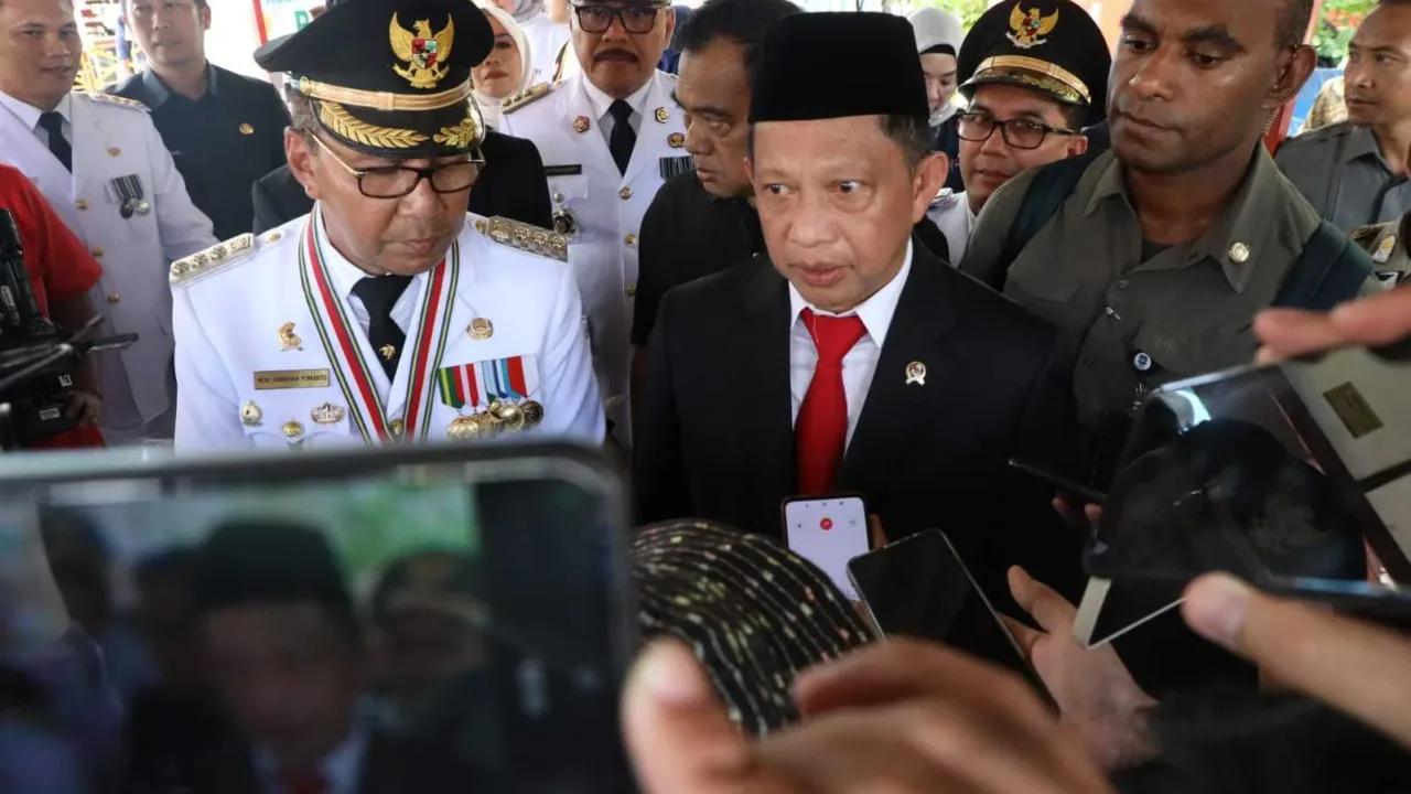 Mendagri Apresiasi Kota Makassar sebagai Tuan Rumah Peringatan Hari Otda XXVII