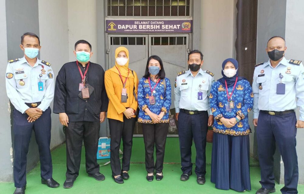 Dinkes Kota Bandung Cek Dapur Lapas Banceuy, Ini Alasannya