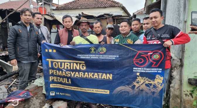 Lapas Indramayu Peduli Korban Kebakaran Di Desa Segeran