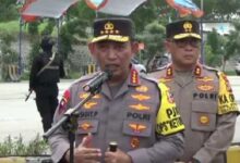 Kapolda Lampung Dampingi Kapolri Cek Pelabuban Bakauheni