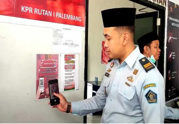 Berkunjung ke Rutan Kelas I Palembang Gunakan Aplikasi Burgo Rajo, Begini Manfaatnya
