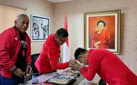 Gibran Menghadap DPP PDI Perjuangan