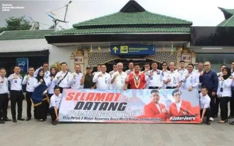 Istimewa, Kumham Jabar Sambut Pegawai Rutan Bandung Harumkan Indonesia di Internasional