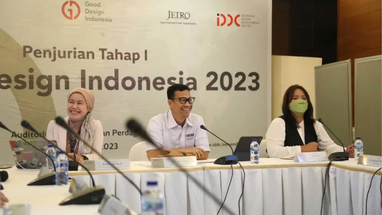 502 Produk Kreatif Bersaing Untuk Penghargaan Good Design Indonesia 2023