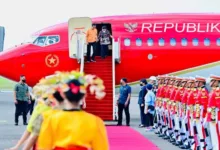 Tiba di Labuan Bajo, Presiden Ikuti Simulasi Penyambutan Pemimpin ASEAN