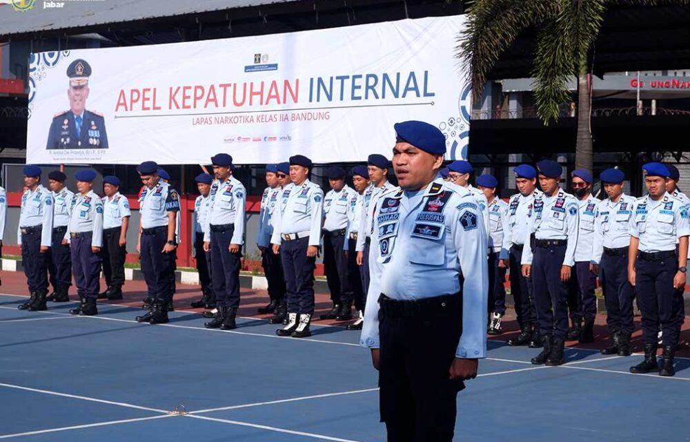 Lapas Narkotika Kelas Ii A Bandung Gelar Apel Kepatuhan Internal, Simak Pentingnya