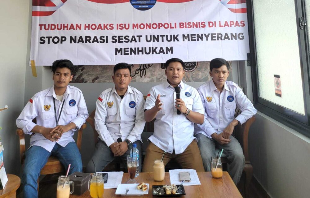 Tuduhan Hoaks Isu Monopoli Bisnis Di Lapas,Dpp Lppi:stop Narasi Sesat Untuk Menyerang Menkumham