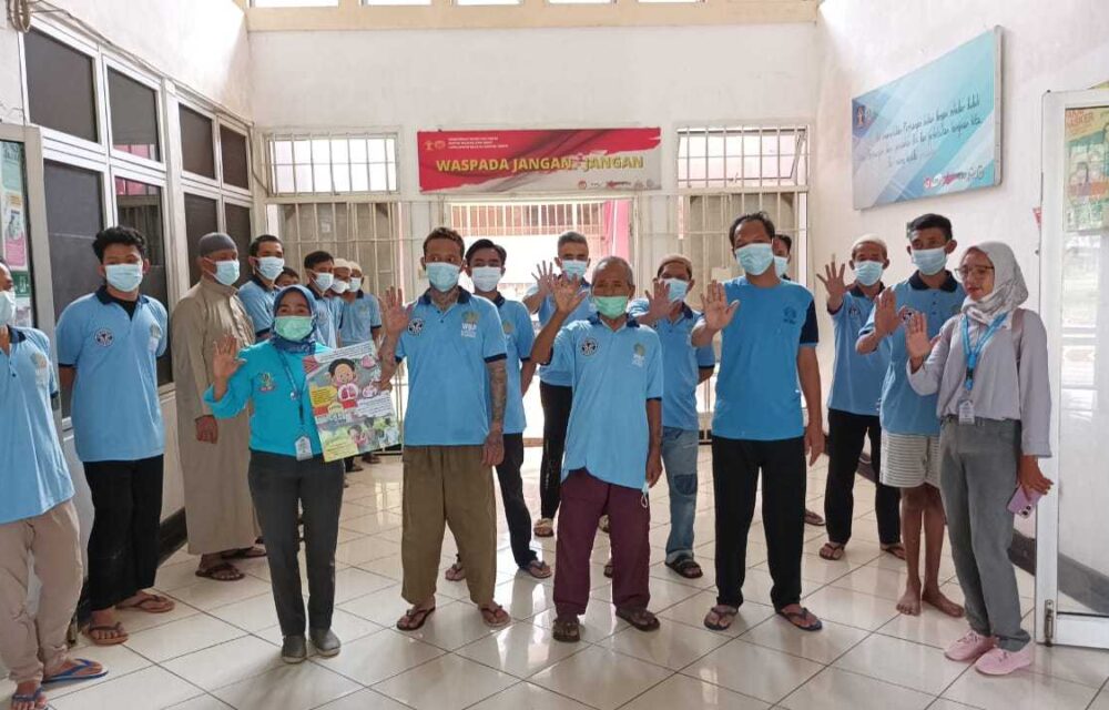 Lapas Khusus Gunung Sindur Antisipasi Virus Tb Lakukan Screening Pada Warga Binaan