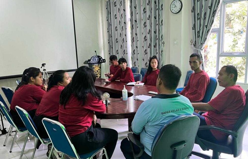 Laksanakan Litmas, 10 Pembimbing Kemasyarakatan Bapas Subang Siap Turun Lapangan