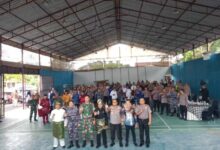 Walikota Tanjung Balai Hadiri Halal Bihalal Sinergitas Tni - Polri