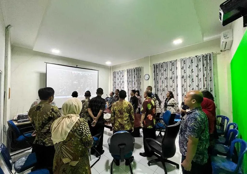 Kepala Bapas Subang Kanwilkumham Jabar Ikuti Syukuran HBP Ke 59,Begini Kegiatannya