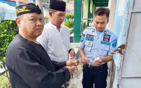 Lapas Cirebon Rutin Mengganti Gembok Di Kamar Hunian WBP Sesuai SOP