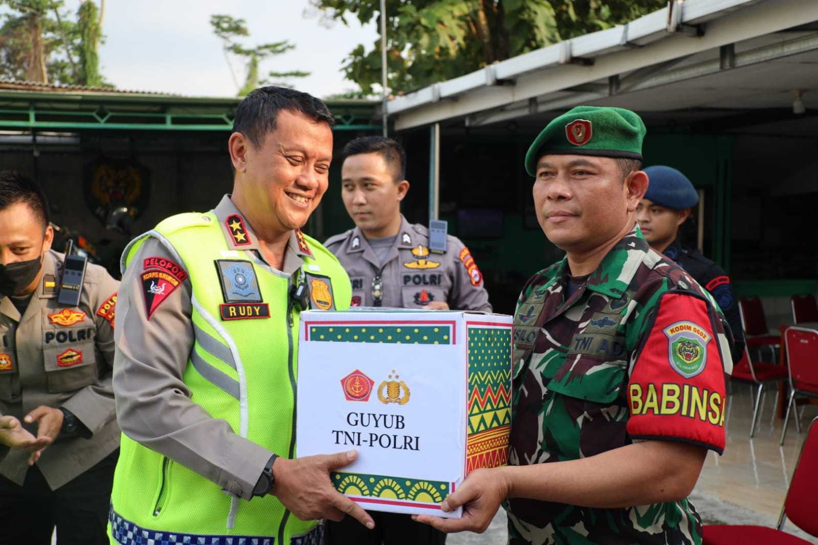 Guyub Tni-Polri, Polda Banten Bersama Korem 064/My Patroli