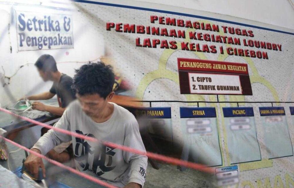 Lapas Cirebon Kembangkan Bakat Warga Binaan Dengan Usaha Laundry
