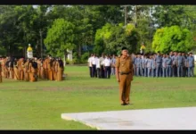 Walikota Tanjung Balai Pimpin Apel Perdana Pasca Lebaran