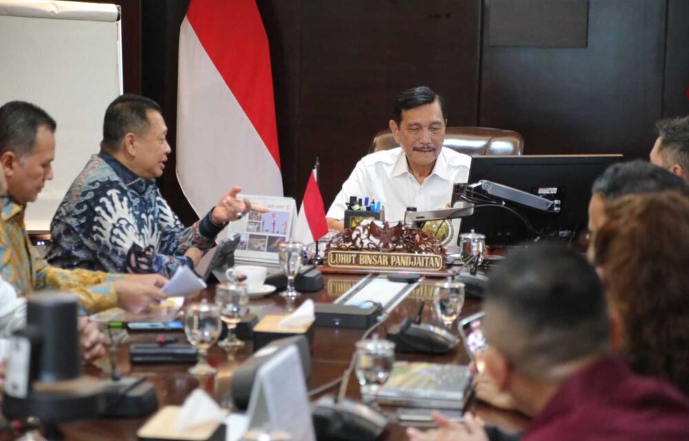 Bamsoet Bertemu Menko Marves, Cek Selengkapnya 