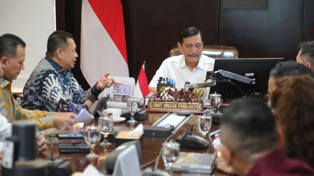 Bamsoet Bertemu Menko Marves, Cek Selengkapnya 