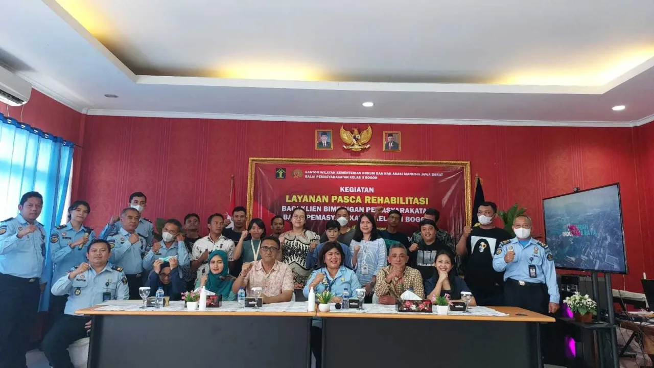 Bapas Kelas II Bogor Laksanakan Layanan Pasca Rehabilitasi, Simak Penjelasannya