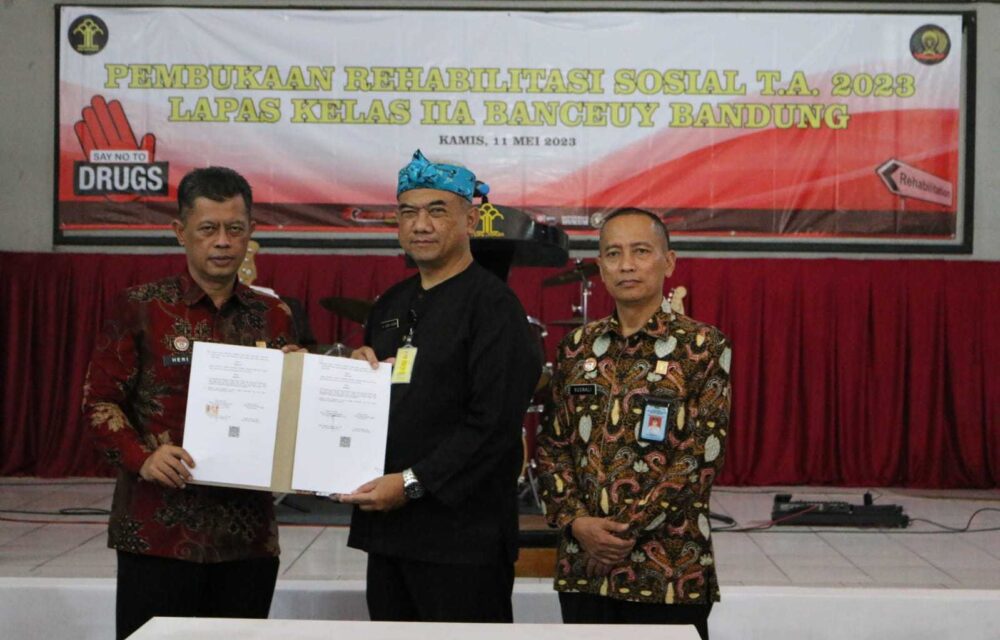 Lapas Banceuy Laksanakan Pembukaan Rehabilitasi Sosial Pada 40 Wbp