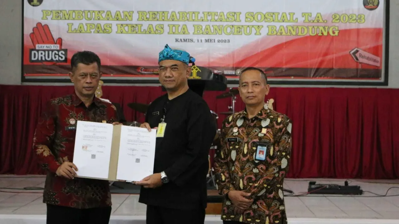 Lapas Banceuy Laksanakan Pembukaan Rehabilitasi Sosial Pada 40 WBP