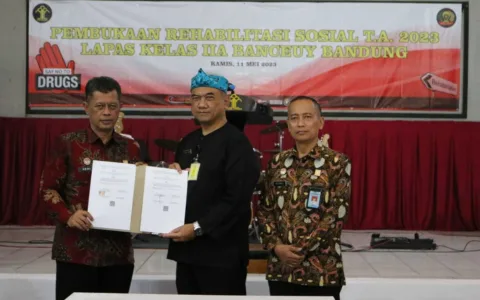 Lapas Banceuy Laksanakan Pembukaan Rehabilitasi Sosial Pada 40 WBP