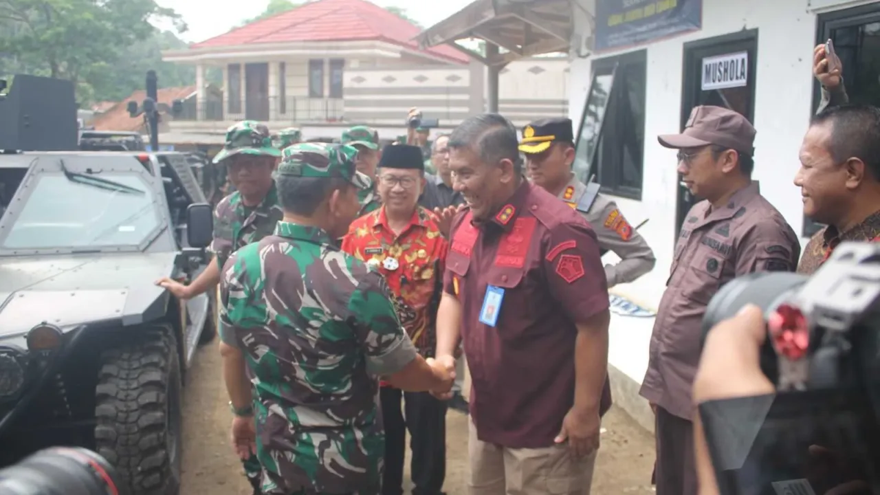 KASAD Berikan Penghargaan ke Lapas Cianjur dan Korwil Suci Raya