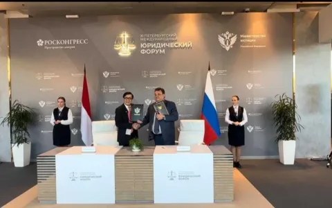 Kemenkumham RI dan Rusia Menandatangani Nota Kesepahaman