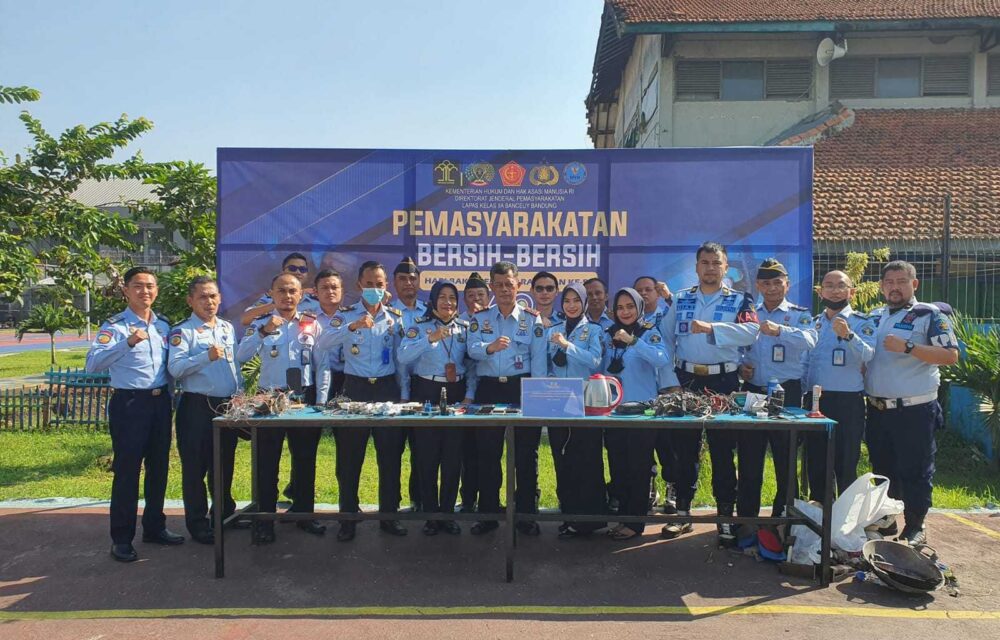 Lapas Banceuy Laksanakan Razia Kamar Hunian Warga Binaan, Simak Pentingnya