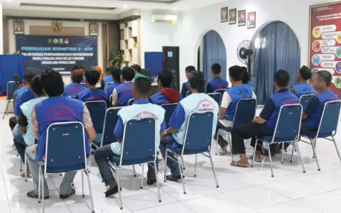 Lapas Cirebon Laksanakan Perekaman Biometrik E-KTP Jelang Pemilu 2024